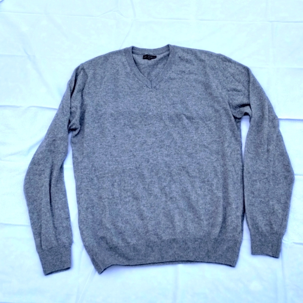 Emi Maglia Made in Italy Cashmere/wool men's sweater 2XL